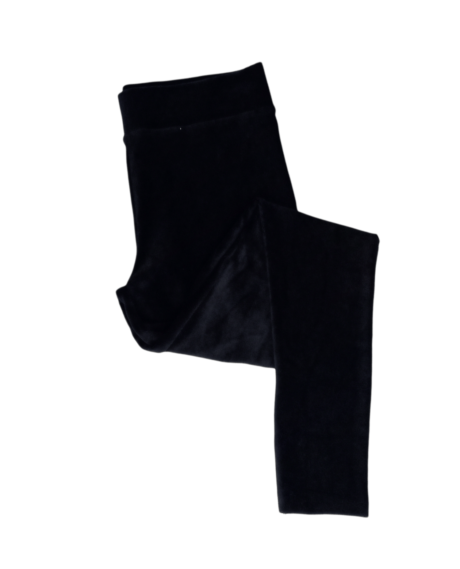 ElOutlet Pants Women Velvet Pants - Black