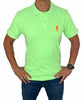 ElOutlet Polo Shirts Green Cotton Polo Shirt