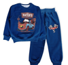 ElOutlet Pyjamas Boys Melton Pajama - Cars - Petrol