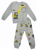 ElOutlet Pyjamas Boys Melton Pajama - Grey Shirt x Grey Pants