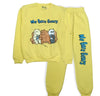 ElOutlet Pyjamas Girls Melton Pajama - Bears - Yellow