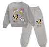 ElOutlet Pyjamas Girls Melton Pajama - Minnie - Grey