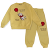 ElOutlet Pyjamas Girls Melton Pajama - Pooh - Mustard