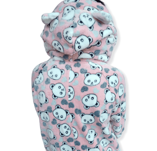 ElOutlet Pyjamas Kids Jumpsuit (1-piece) - shapes - Saumon