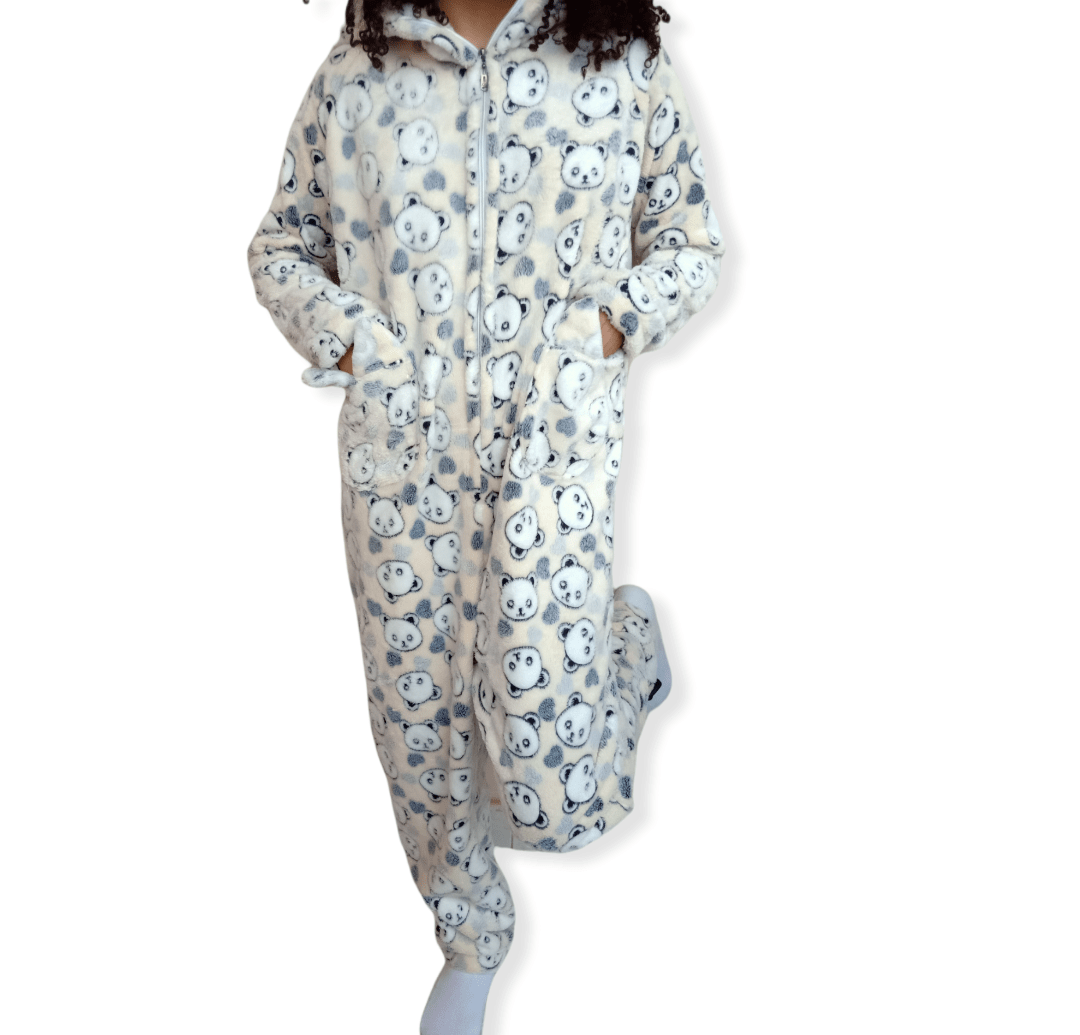 ElOutlet Pyjamas Kids Jumpsuit (1-piece) - shapes - Yellow