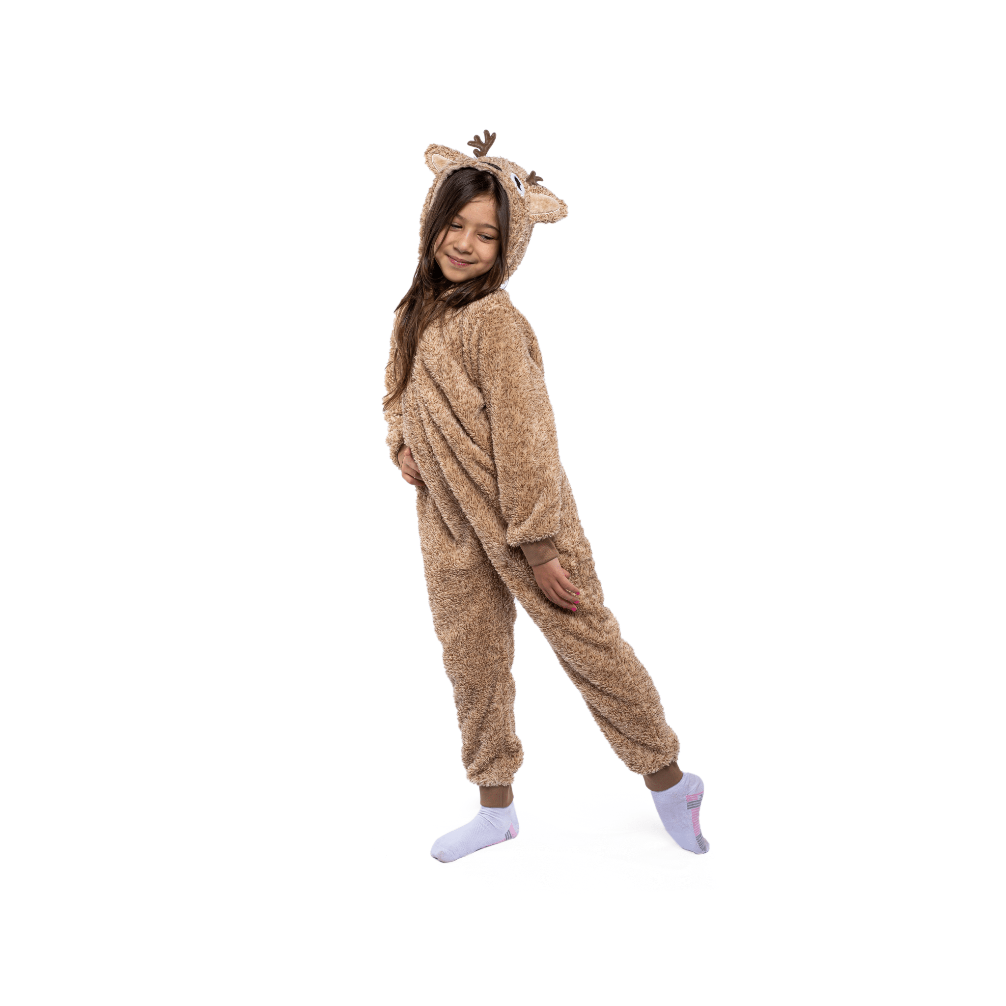 ElOutlet Pyjamas Kids Salopette (Onesie) - Brown