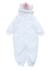 ElOutlet Pyjamas Kids Salopette (Onesie) - White