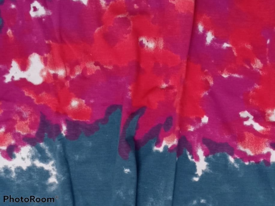 ElOutlet Pyjamas Red Tie-Dye CUT Pyjama (Women)