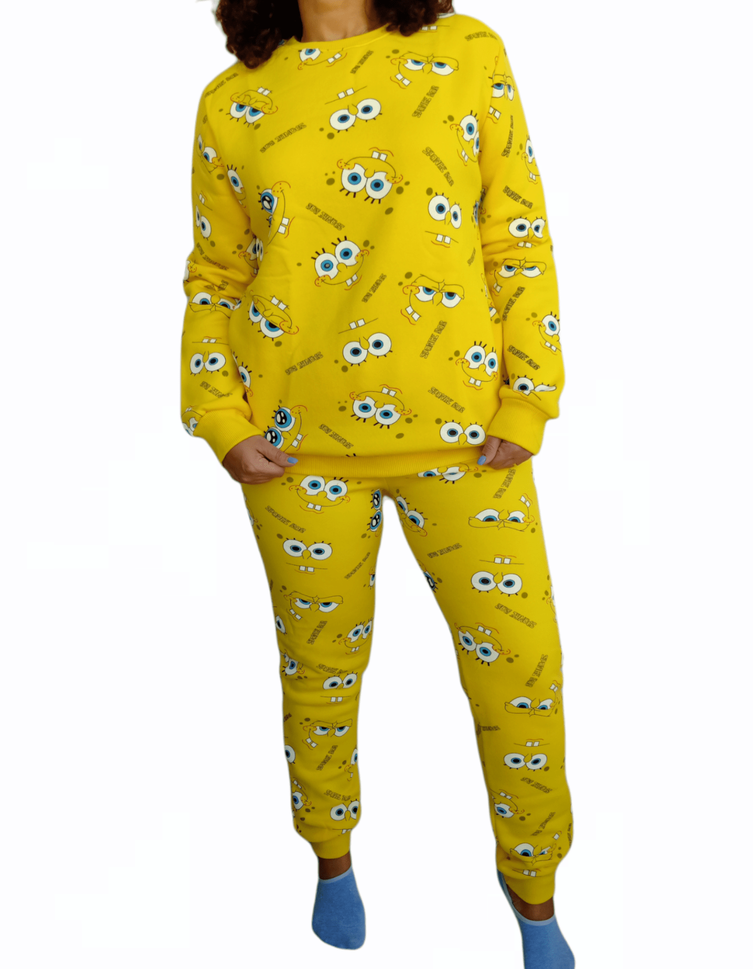 ElOutlet Pyjamas Women Melton Pajama - SpongeBob