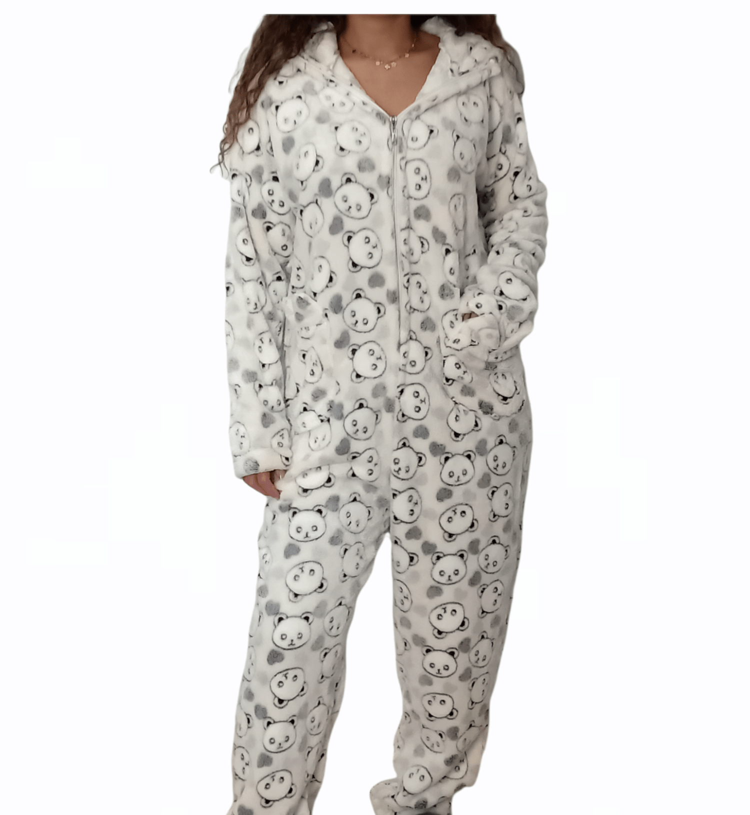 ElOutlet Pyjamas Women Pajama Jumpsuit (1-piece) - shapes - Yellow