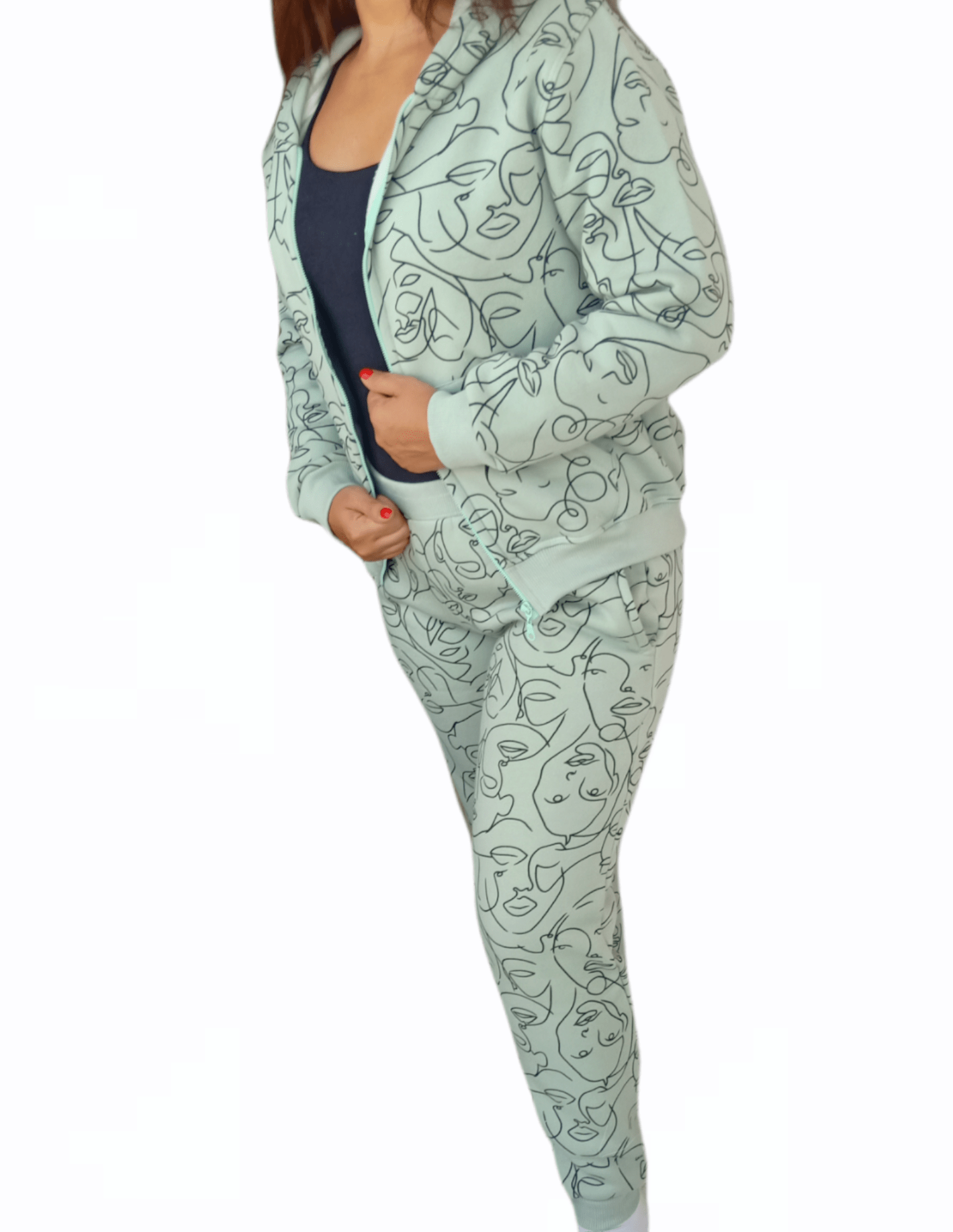ElOutlet Pyjamas Women Possible Pajama - Pistache
