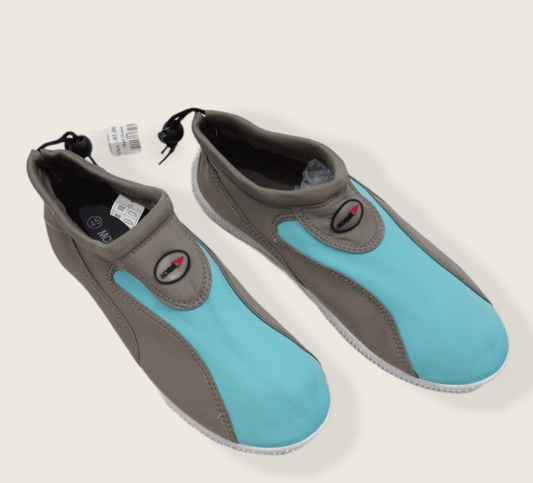 ElOutlet Sea Shoes Light Brown x Turquoise Sea Shoes