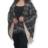 ElOutlet Shawl Women Shawl - Brown