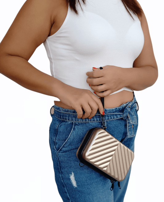 ElOutlet Small Bags Box bag - Gold 2