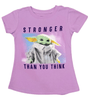 ElOutlet-Sumer Kids Kids Shirt Kids - Girl Shirt - Stronger Than you think (Purple)