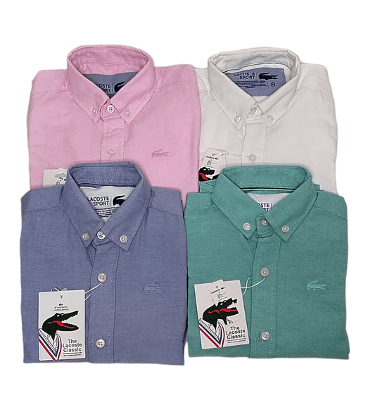 ElOutlet-Sumer Kids Kids Shirts [Kids] Long Sleeves Shirt - Pink