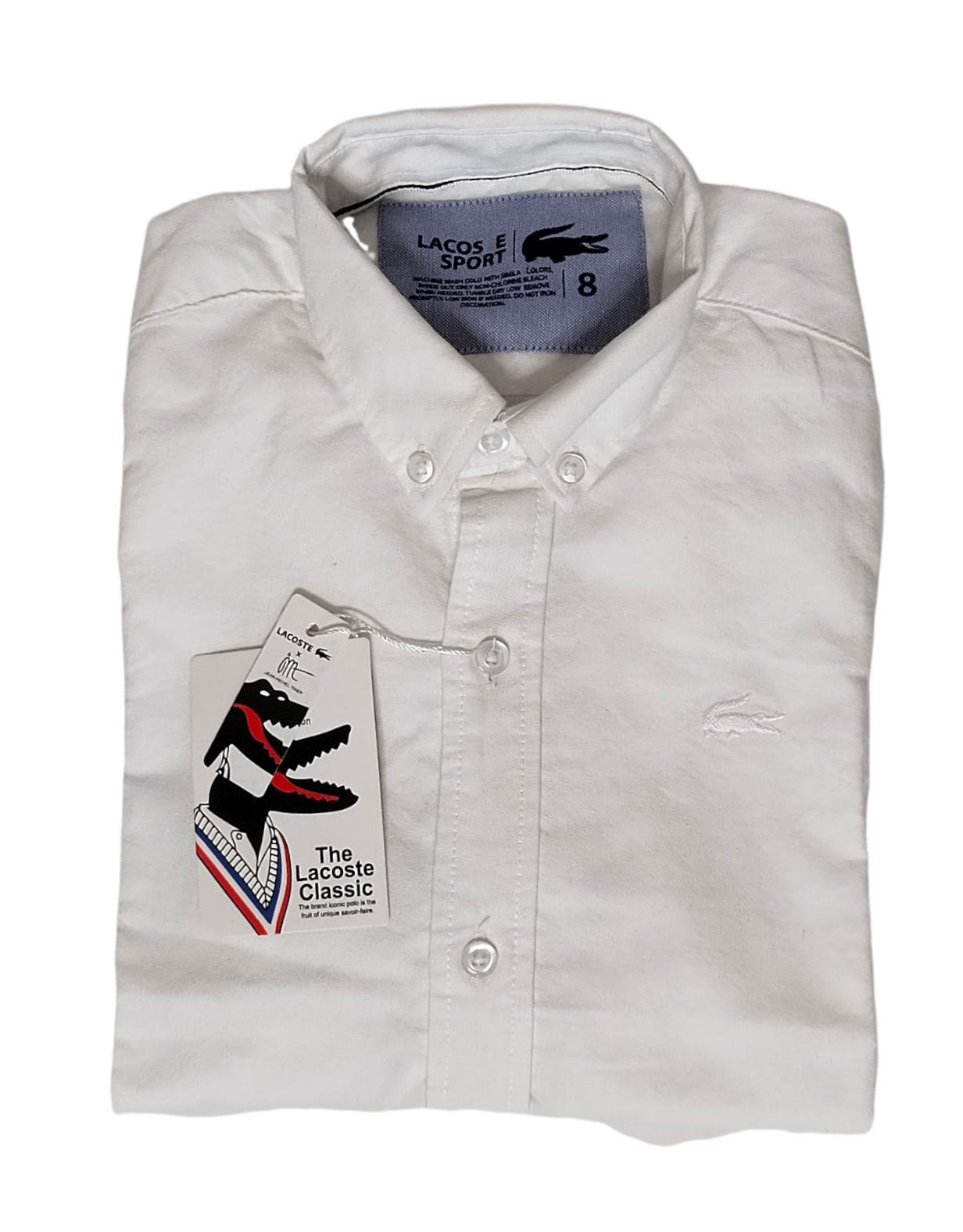 ElOutlet-Sumer Kids Kids Shirts [Kids] Long Sleeves Shirt - White