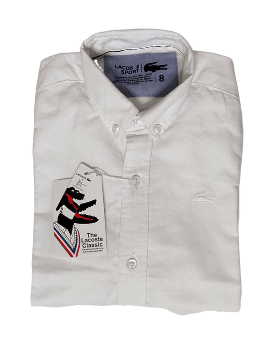 ElOutlet-Sumer Kids Kids Shirts [Kids] Long Sleeves Shirt - White