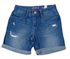 ElOutlet-Sumer Kids Kids Shorts [Kids] Girls Short - Place - Blue Jeans (Folded)