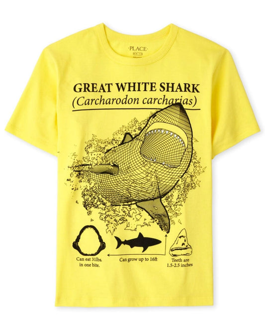 ElOutlet-Sumer Kids Kids Tshirt Boys Tshirt - Place - Yellow x Black