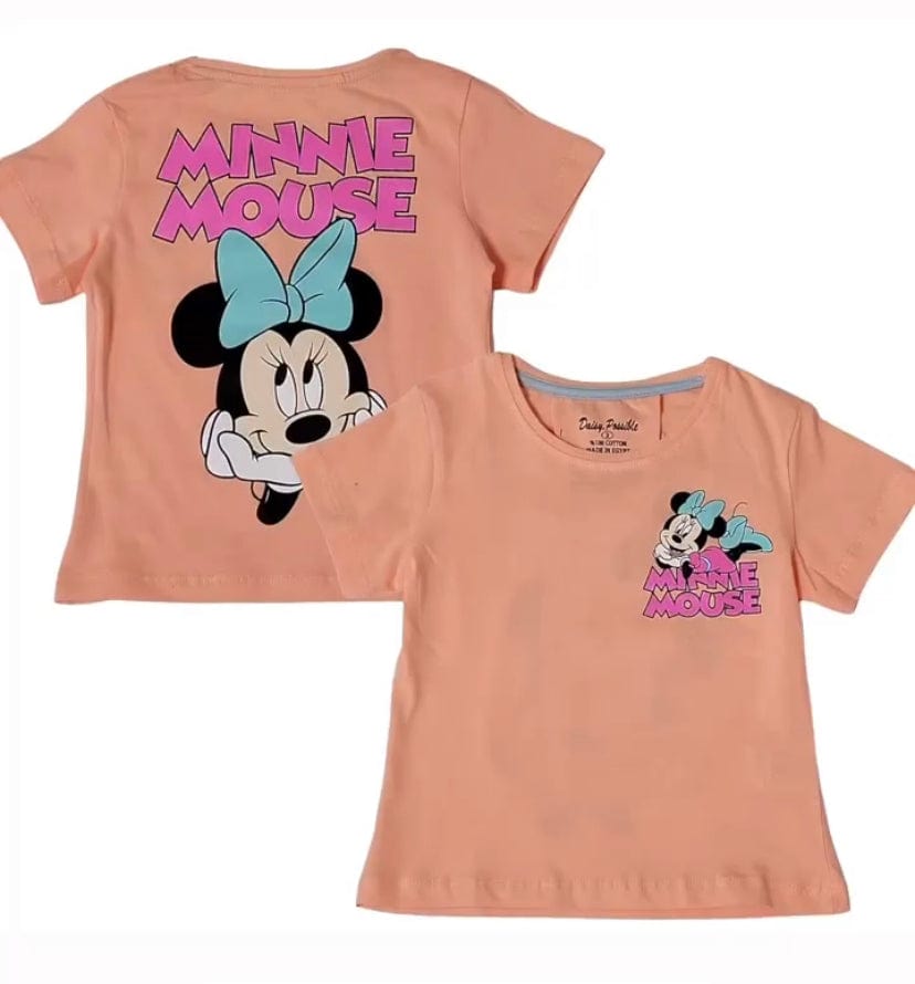 ElOutlet-Sumer Kids Kids Tshirt Girls Tshirt - Minnie