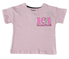 ElOutlet-Sumer Kids Kids Tshirt Girls Tshirt - Pink Dalmatians (Oversized)