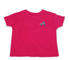 ElOutlet-Sumer Kids Kids Tshirt [Kids] Girls Crop-Top - Pink "Roll with it"