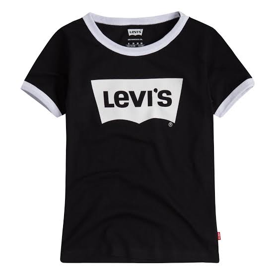 ElOutlet-Sumer Kids Kids Tshirt [Kids] Tshirt - (Lv plain with badge) - Black x White badge