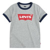 ElOutlet-Sumer Kids Kids Tshirt [Kids] Tshirt - (Lv plain with badge) - Dark Grey x Red badge