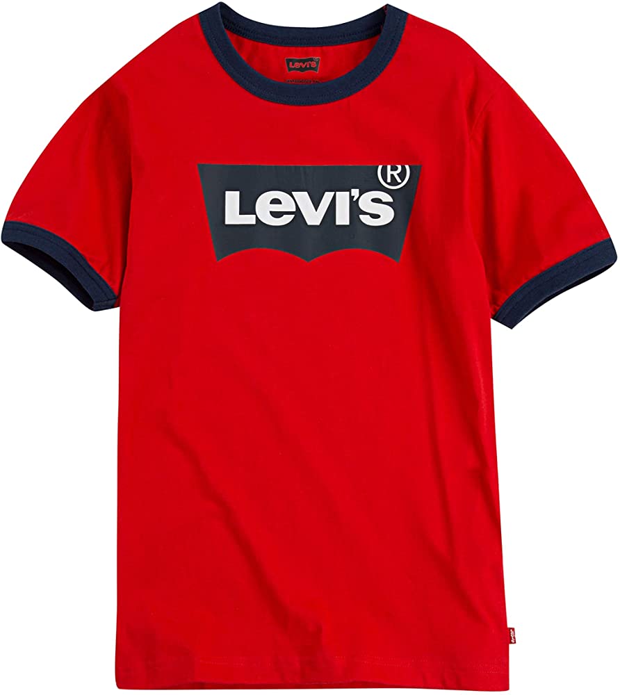 ElOutlet-Sumer Kids Kids Tshirt [Kids] Tshirt - (Lv plain with badge) - Red x Black badge
