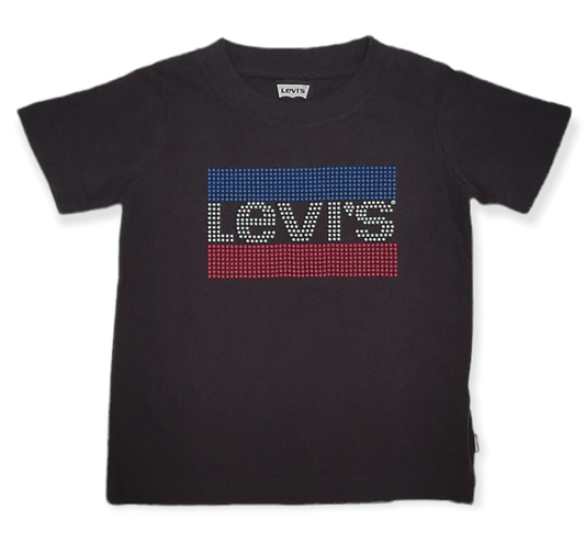 ElOutlet-Sumer Kids Kids Tshirt Size 2 [Kids] Tshirt - (stars) - Black