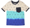 ElOutlet-Sumer Kids Kids Tshirt Size 6 Boys Tshirt - 365 Kids - Tri-Color (Dark Blue, Light Blue, White)