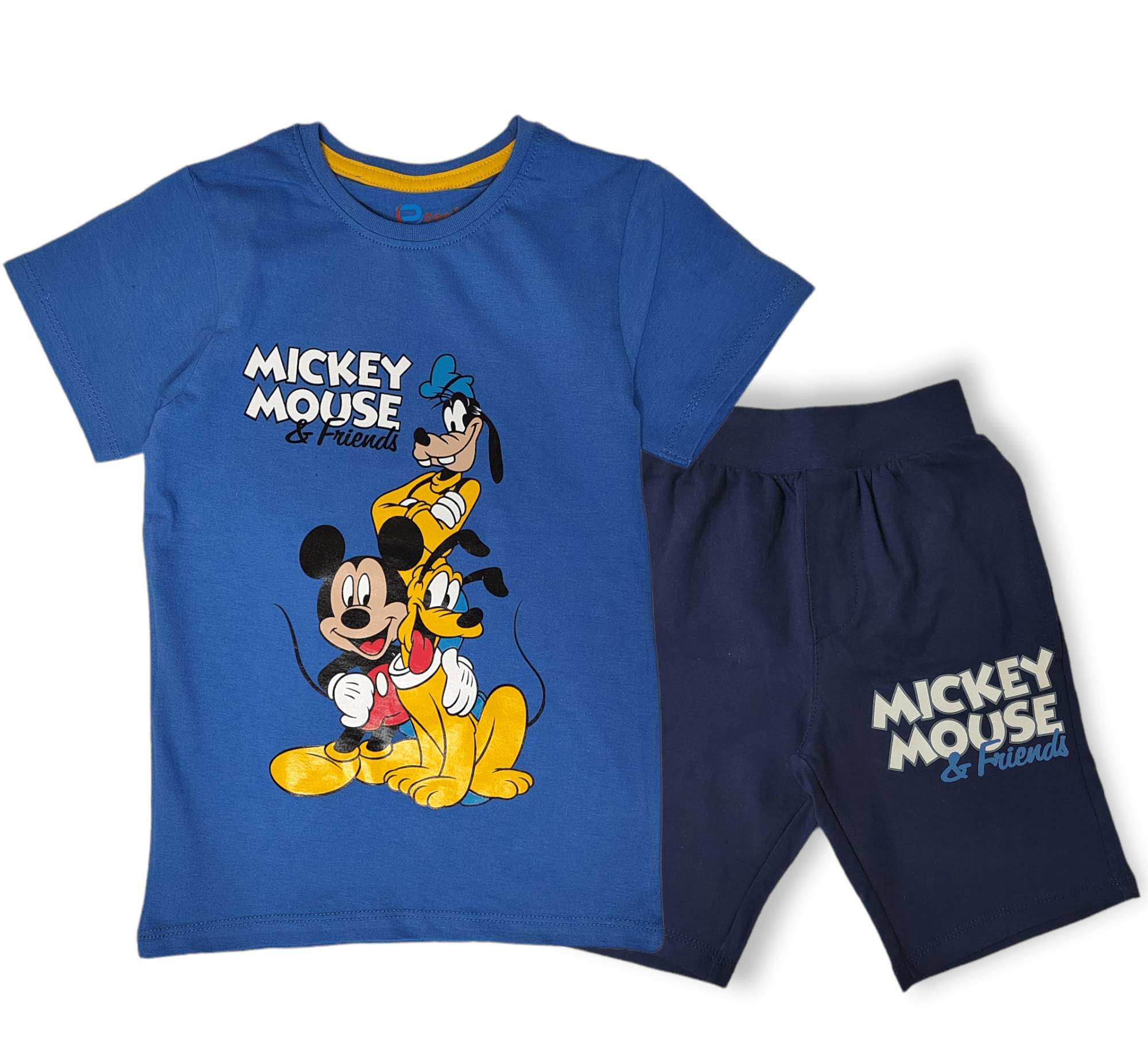ElOutlet-Sumer Kids Pyjamas Kids Pajama [Boys] - Mickey & friends - Baby Blue