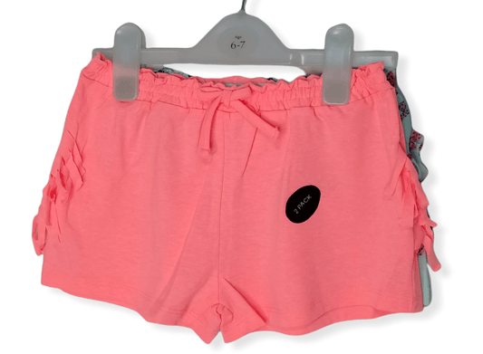 ElOutlet-Sumer Kids Shorts Kids Shorts [Girls] - Pack of 2 (bluezoo)