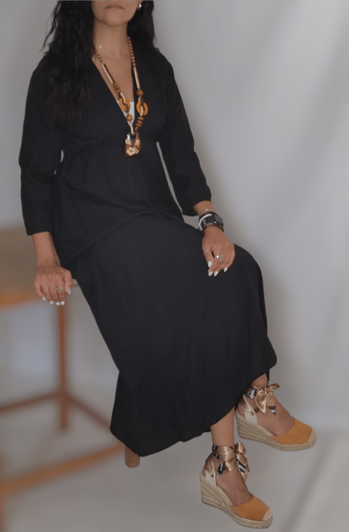 ElOutlet - Summer Women Dress Women Summer dress - Black