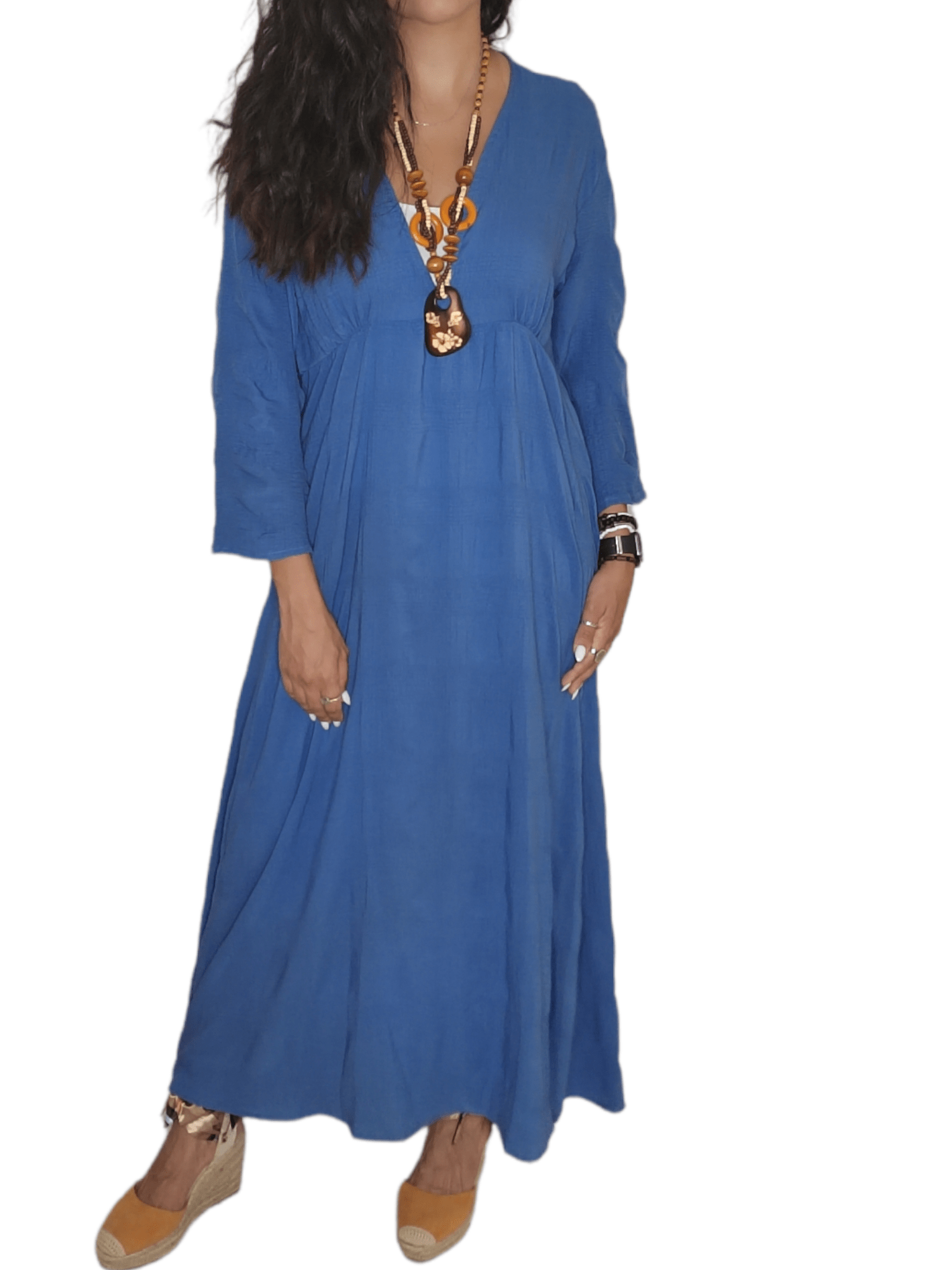 ElOutlet - Summer Women Dress Women Summer dress - Dark Blue