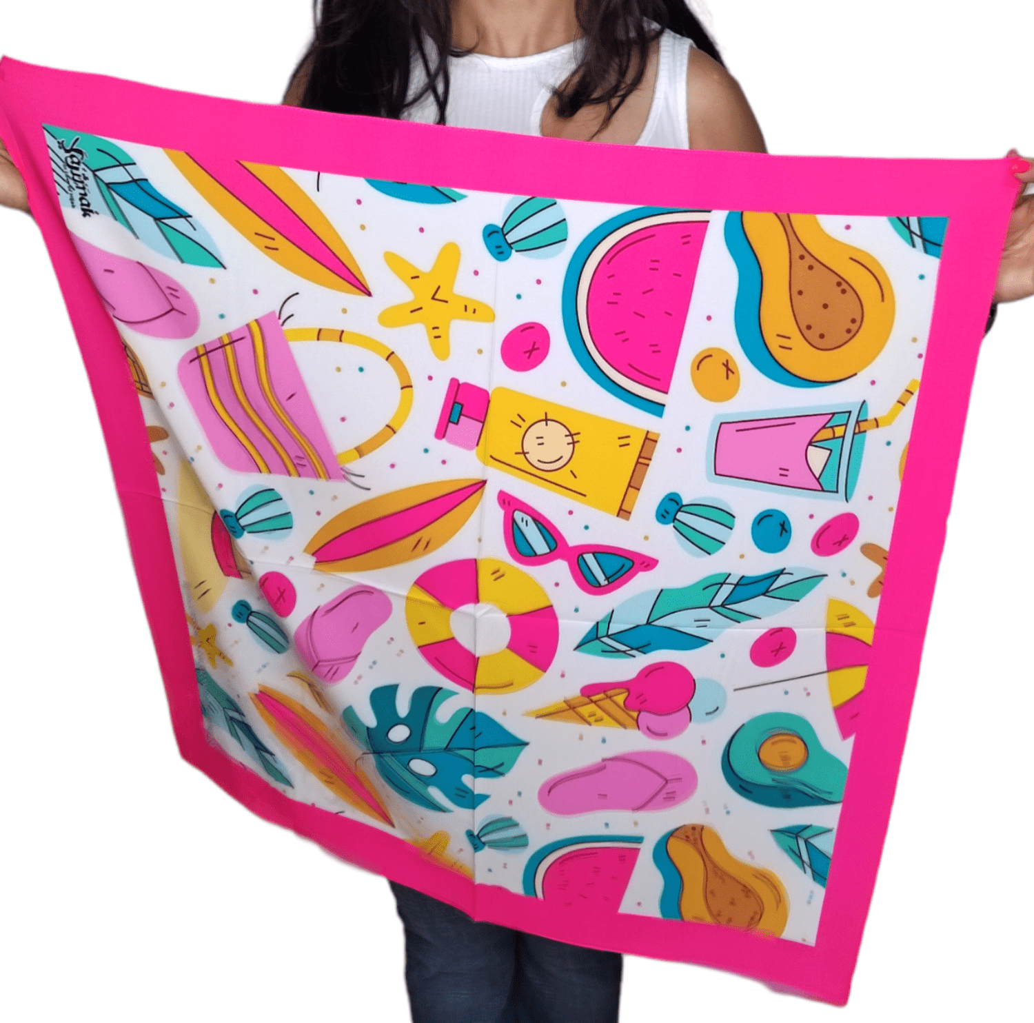 ElOutlet - Summer Women Scarf Women Scarf - Colored Beach Items