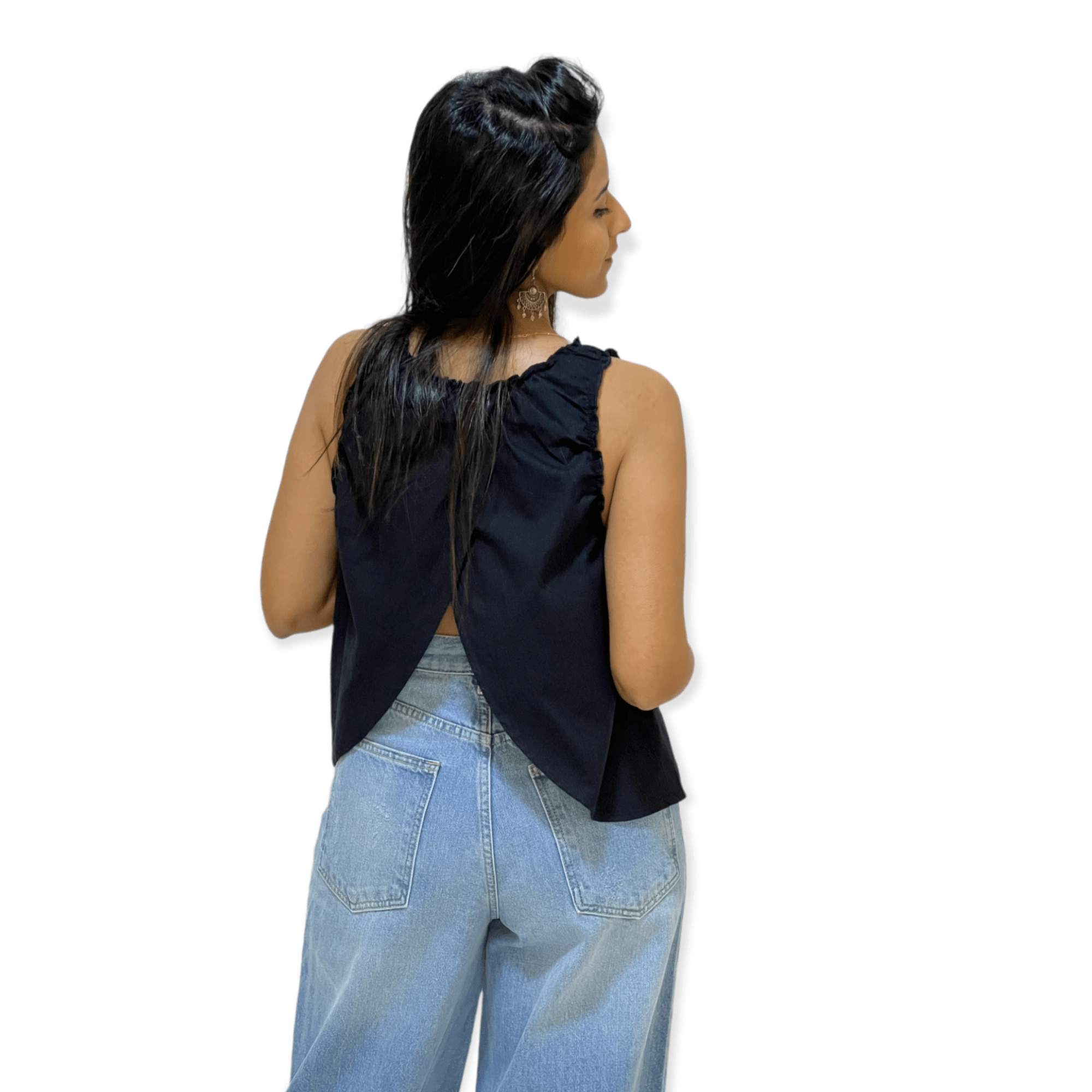 ElOutlet - Summer Women Women Blouse Women Blouse - Black