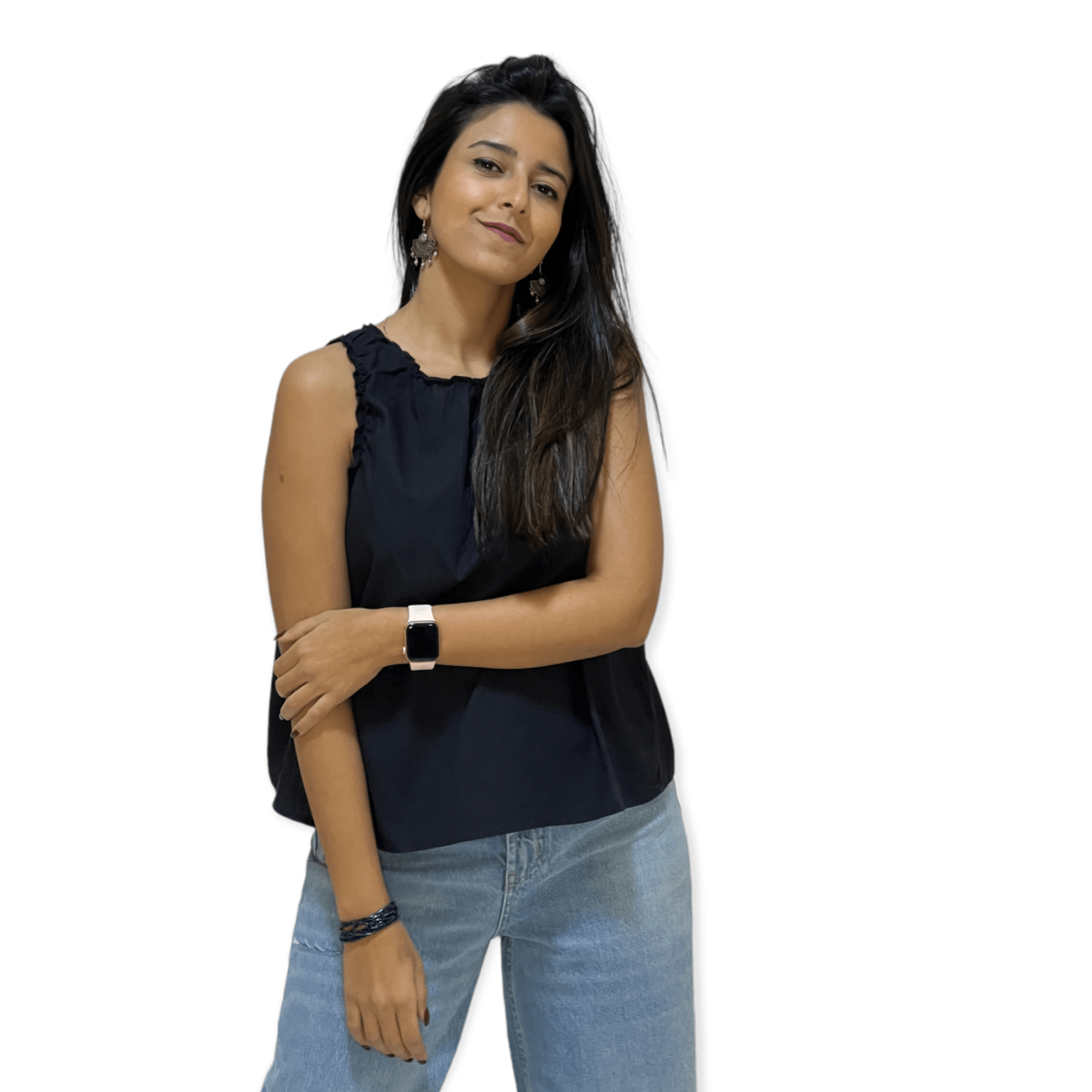 ElOutlet - Summer Women Women Blouse Women Blouse - Black