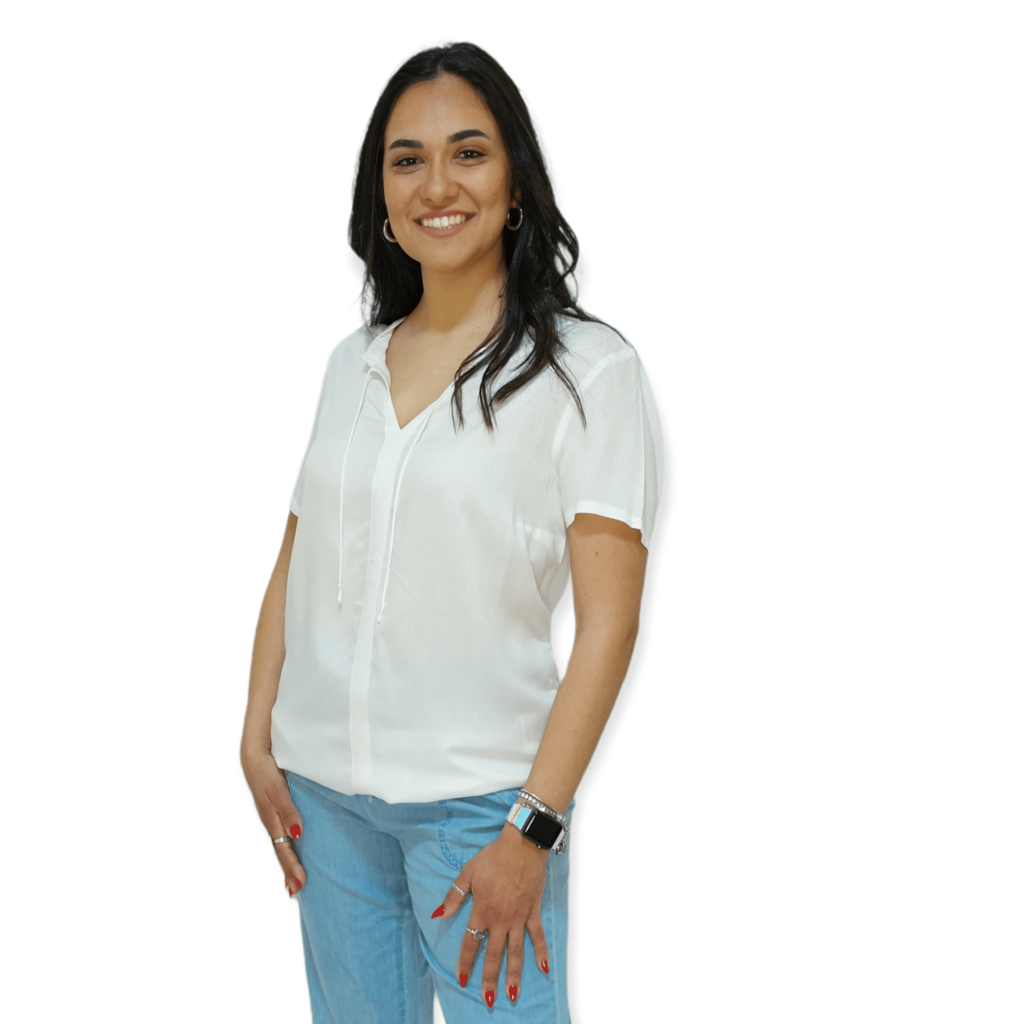 ElOutlet - Summer Women Women Blouse Women Blouse - White