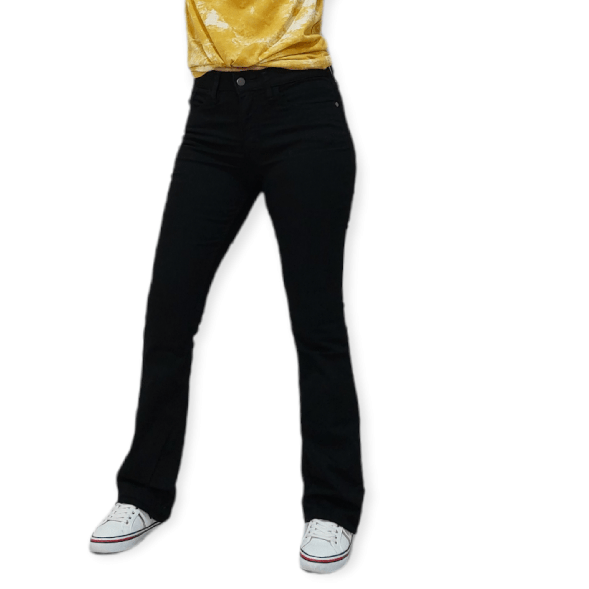 ElOutlet - Summer Women Women Pants Women Lee Pants - Black