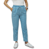 ElOutlet - Summer Women Women Pants Women Pants - Light Blue Jeans