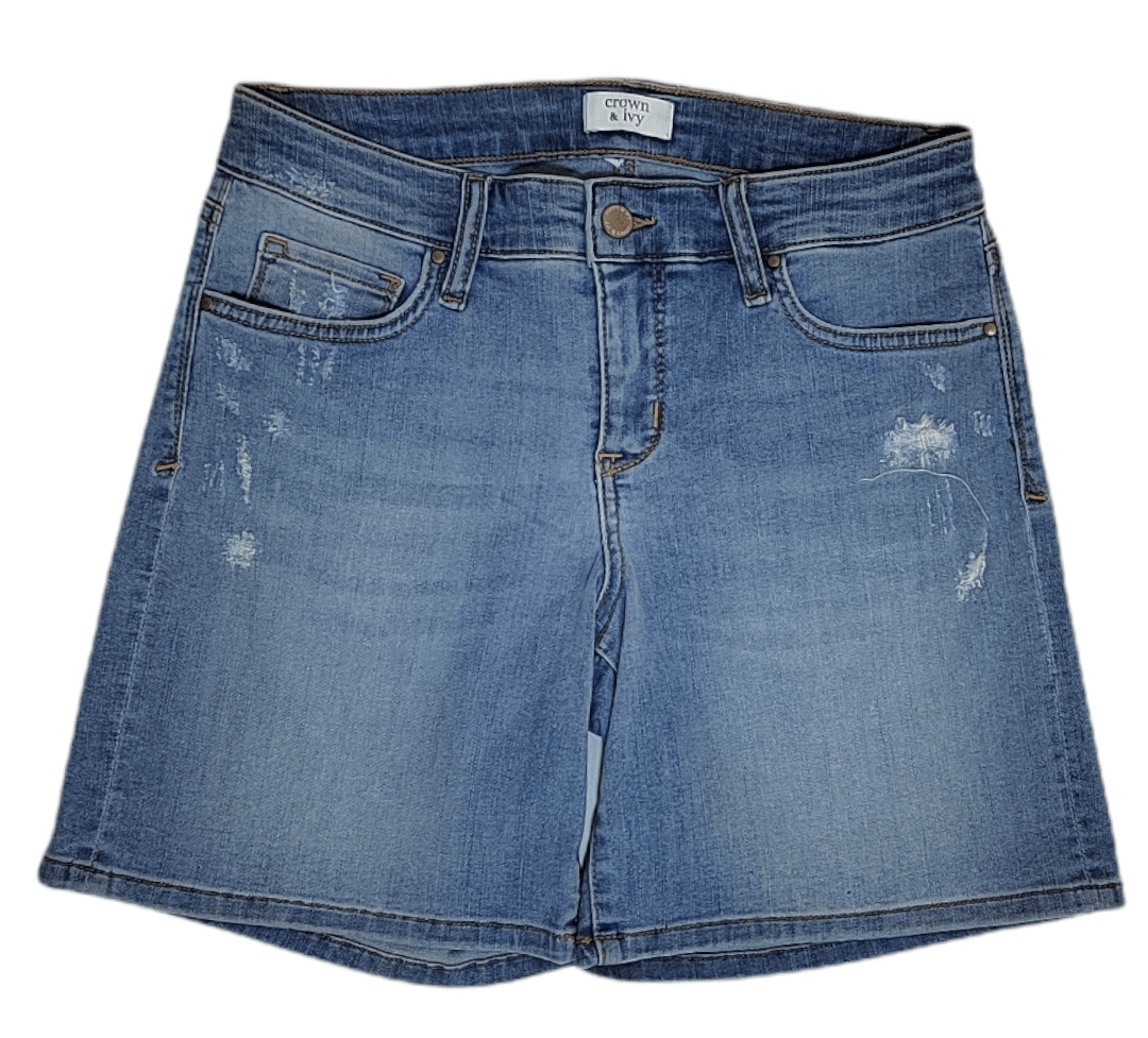 ElOutlet - Summer Women Women Shorts Women Shorts - Jeans Blue