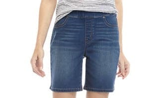 ElOutlet - Summer Women Women Shorts Women Shorts - Light Blue Jeans