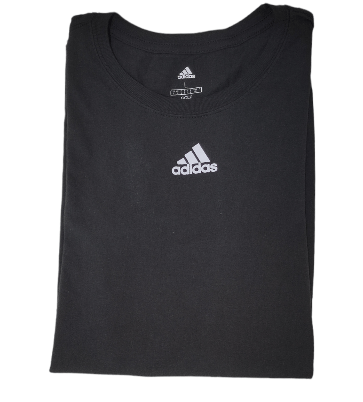 ElOutlet - Summer Women Women T-Shirt L Women Tshirt - small logo (middle) - Black