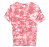 ElOutlet - Summer Women Women T-Shirts Women Tie Dye T-Shirt - Fuchsia