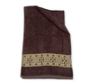 ElOutlet Towel Towel 100% Cotton - Dark Brown