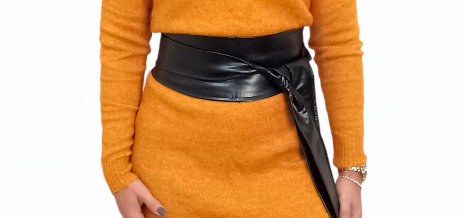 ElOutlet Women Belts Copy of Women Belt - Wide Black3