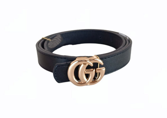 ElOutlet Women Belts Women Belt - GG Black