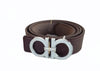 ElOutlet Women Belts Women Belt - GG Dark Brown x Silver